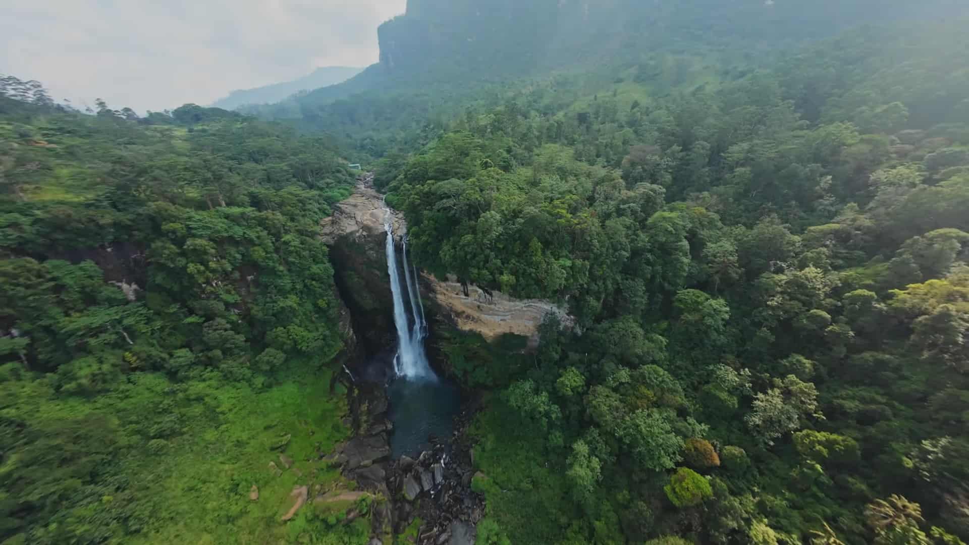 Drone aerial footage